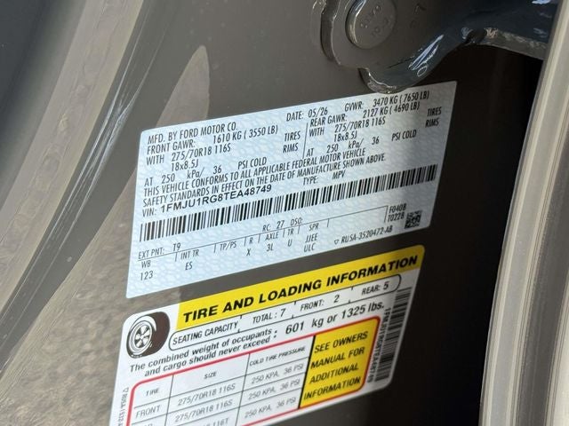 2026 Ford Expedition Tremor