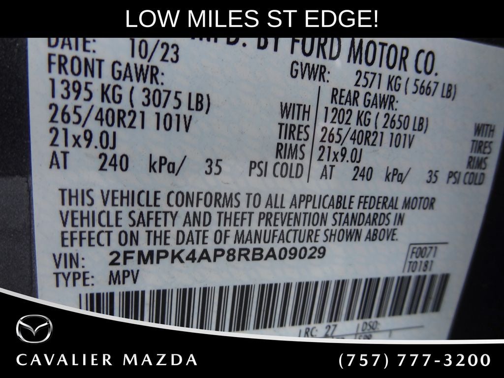 2024 Ford Edge ST