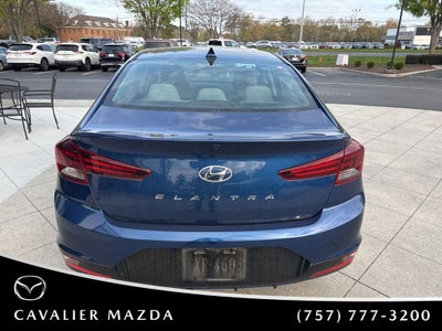 2019 Hyundai Elantra Value Edition