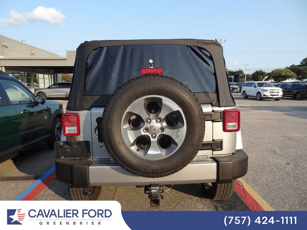 2016 Jeep Wrangler Sahara