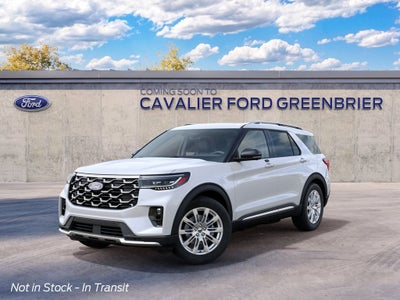 2027 Ford Explorer 4-Door 4DR 4WD PLTNM
