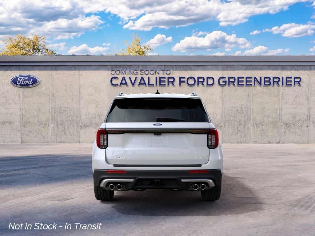 2027 Ford Explorer 4-Door 4DR 4WD PLTNM