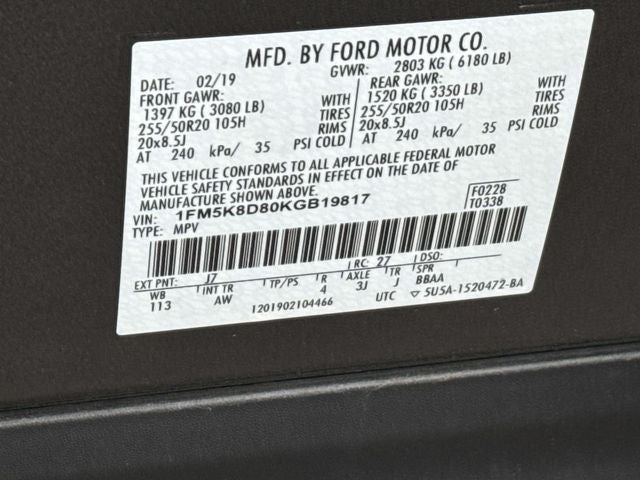 2019 Ford Explorer XLT