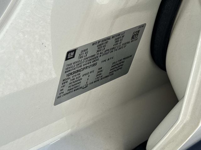 2015 Chevrolet Tahoe LT