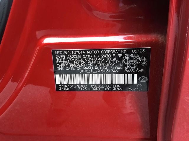 2023 Lexus IS 350 F SPORT